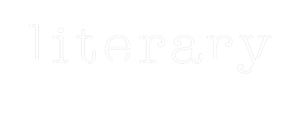 Literary Voices - White Logo